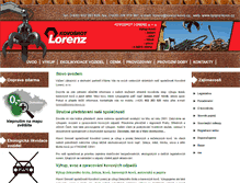Tablet Screenshot of lorenz-kovo.cz